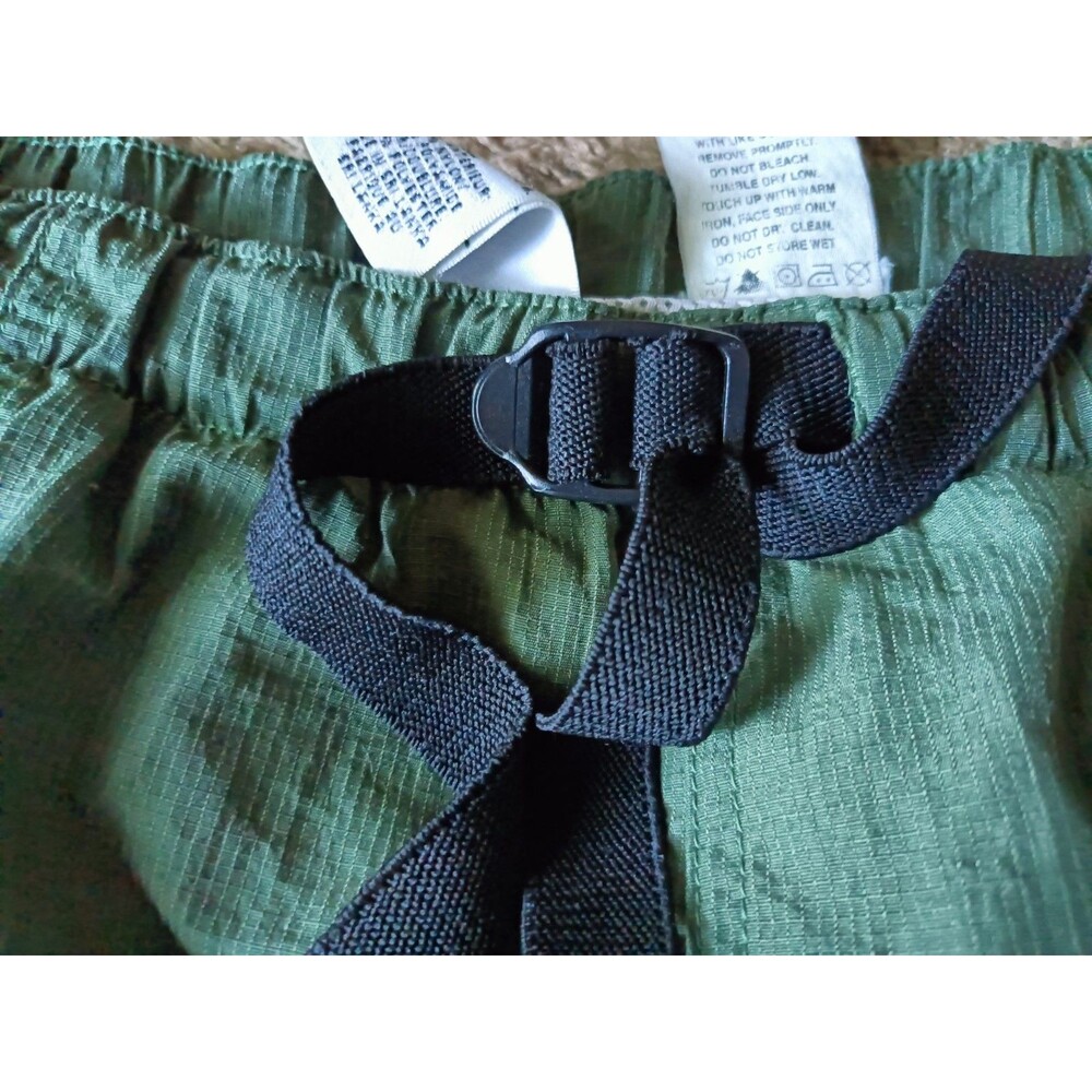 Vintage 90s Columbia Hiking Shorts Men's Size XL Adjustable Waist Lined Green - Picture 2 of 6